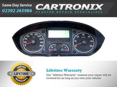 Peugeot Boxer mk3 Van and Motor Home Instrument Cluster Dash Repair - 2007 - 2016
