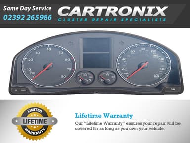 VW GOLF 5 Instrument Cluster Dash Repair - 2003 - 2008