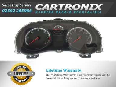 Vauxhall Opel Corsa D Instrument Cluster Repair - 2006 - 2014