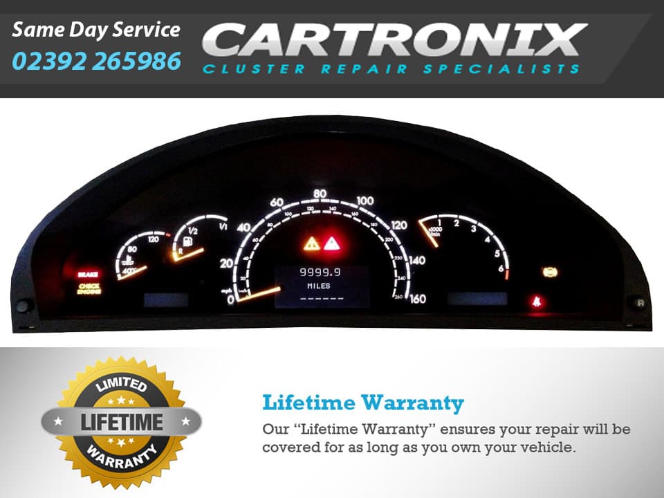 Mercedes Instrument Cluster Repair
